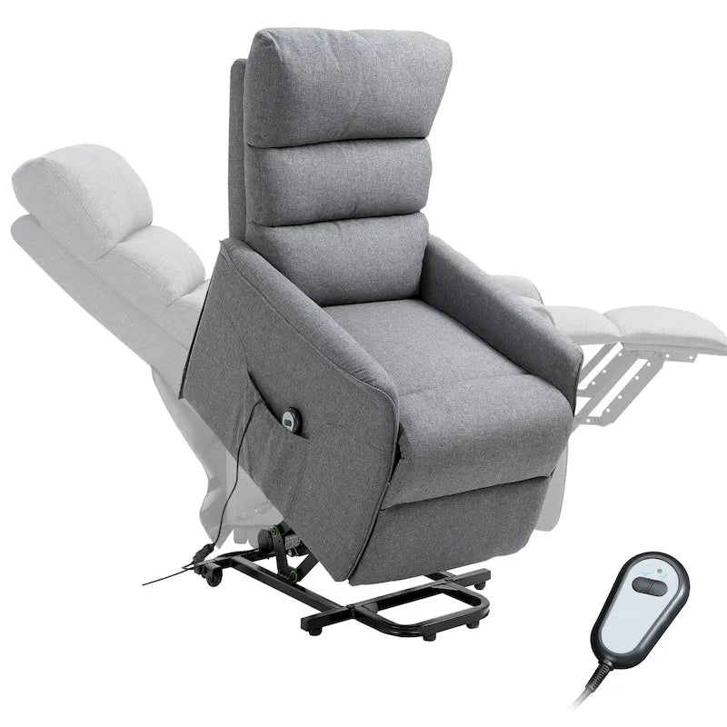 Fauteuil inclinable releveur électrique avec télécommande