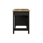 Bureau d'ordinateur de ferme de 54 pouces avec tiroir classeur, tablette à clavier et tiroir de rangement