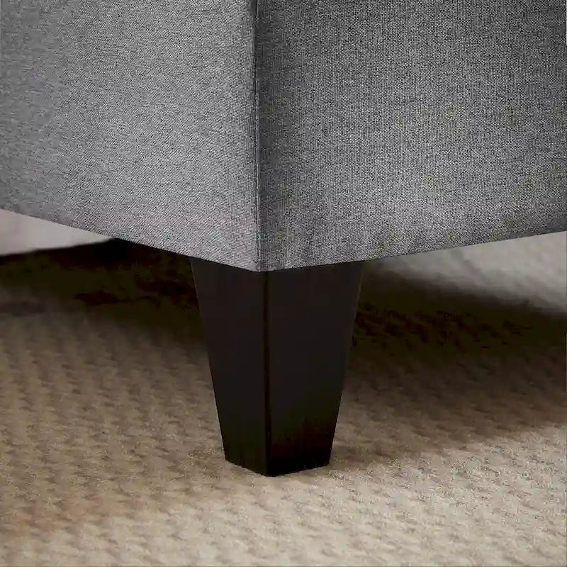 Canapé d'angle en U 4 places avec double méridienne pour salon
