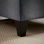 Canapé d'angle en U 4 places avec double méridienne pour salon