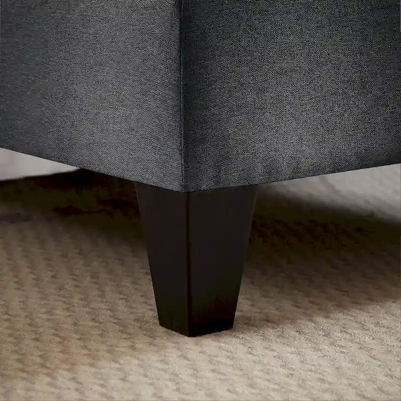 Canapé d'angle en U 4 places avec double méridienne pour salon