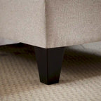 Canapé d'angle en U 4 places avec double méridienne pour salon