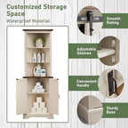Meuble d'angle haut de ferme, meuble de rangement, optimiseur d'espace domestique