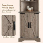 Meuble d'angle haut de ferme, meuble de rangement, optimiseur d'espace domestique