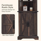Meuble d'angle haut de ferme, meuble de rangement, optimiseur d'espace domestique
